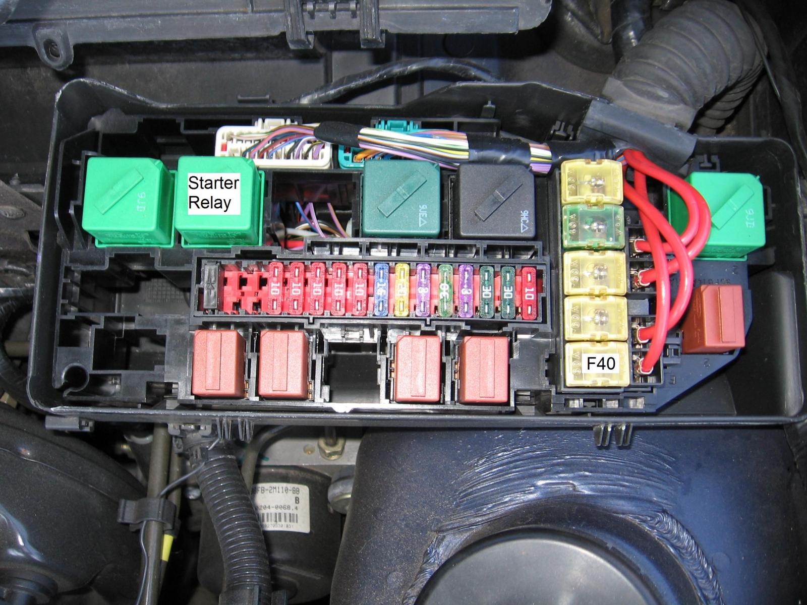 ford puma fuel pump relay